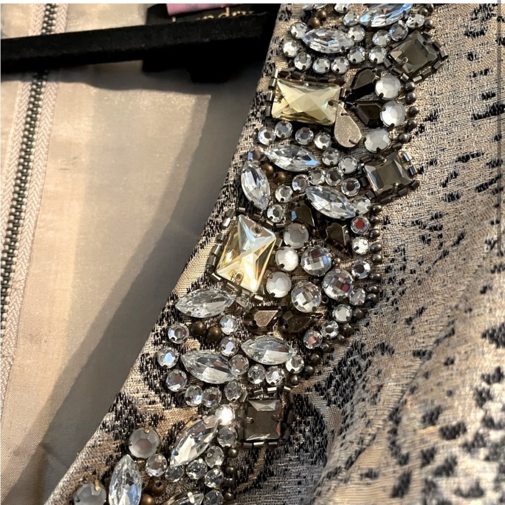 Laundry By Shelli Segal Backless Snake Print Dress - Picture 3 of 4